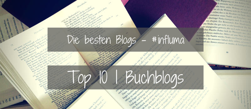 Die Top 10 der Buchblogs bei Influma. Suchmaschine für Influencer Marketing